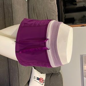 Lululemon purple short skirt with attached shorts